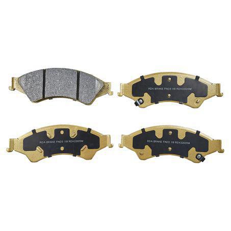 RDA Brakes Extreme Heavy Duty Brake Pad Set – Front (RDX2202SM)