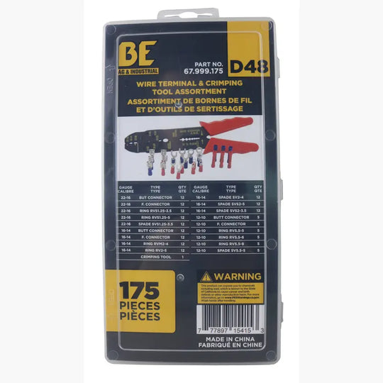 Grab N Go Kit - Wire Terminal and Crimper Kit