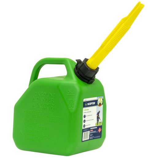 Fuel Can 5 Litre - 2 Stroke Green