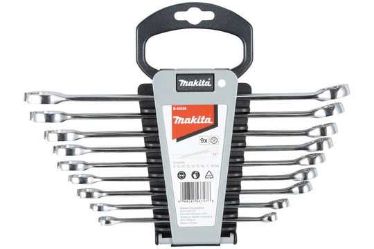 Makita Combination Wrench 9pcs 8mm-18mm #B-65539 - OBSOLETE