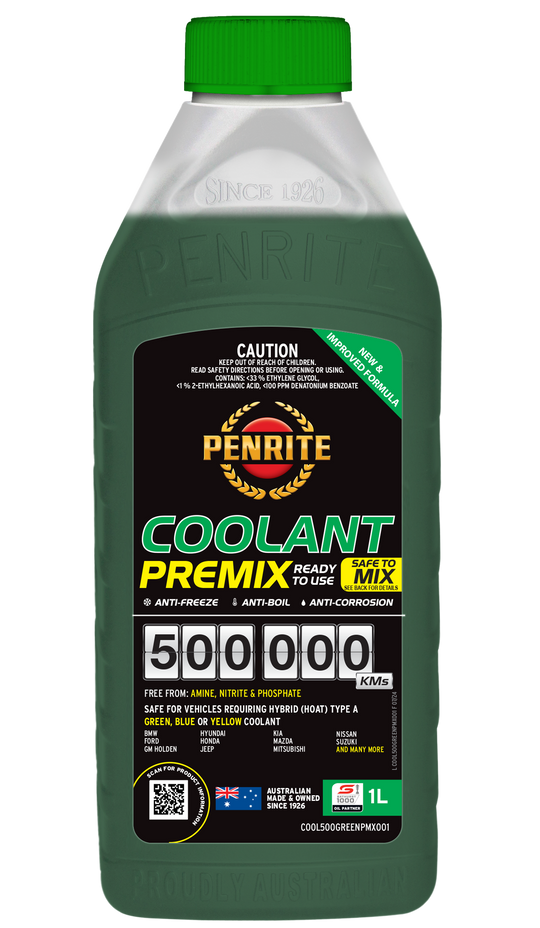 Penrite Green 500,000 KM Coolant PMX 1 L