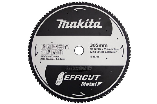 Makita EFFICUT Metal 305mm Mild Steel Blade (E-19766)