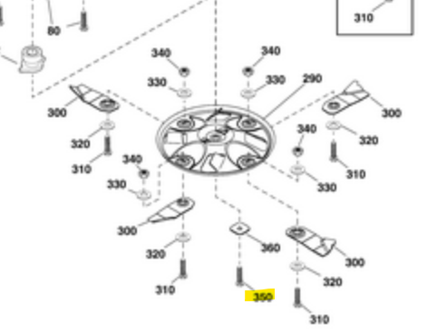 Victa Blade Bolt EE14484B