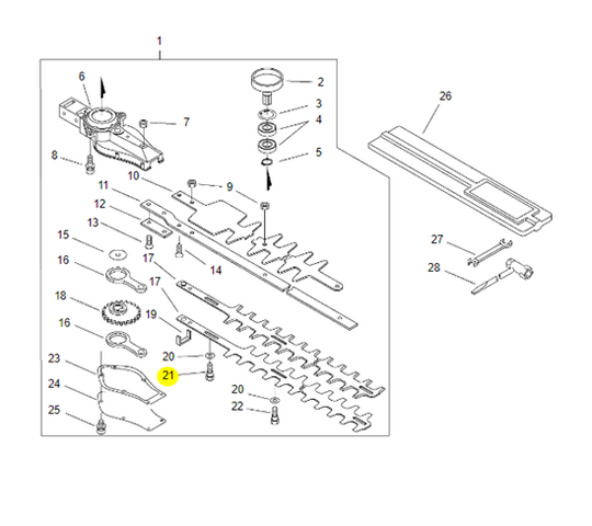BOLT CUTTER 6X39mm 35mm SHANK 69911505360