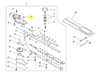 NUT 6MM SRM4600 for HCR - 1510 90050000006