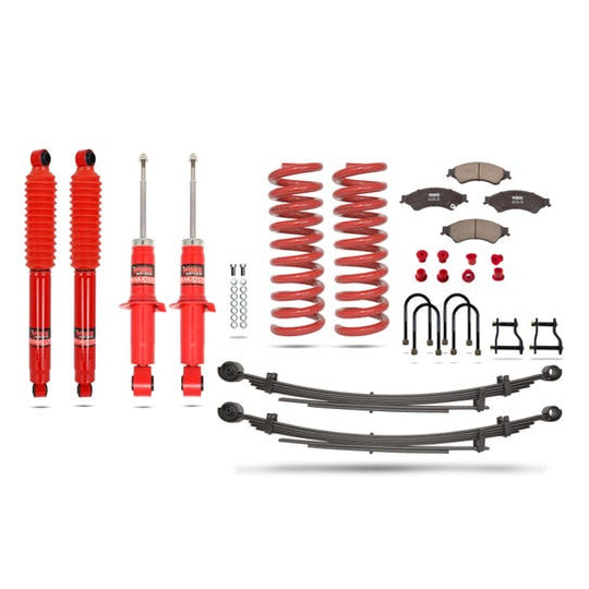 Pedders GVM+ Kit - Ford Ranger PX3 SB GVM 3500kg - Const 600kg Rear App-45311