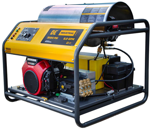 Truck/Trailer Mount Hot Pressure Washer -3500 Psi/12v Burner - Honda GX690 Engine