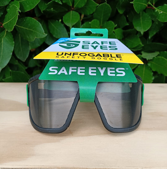 Safe-Eyes Safety Goggles - Green Standard Version