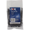 ACX1315 - OEX Black Nylon Cable Ties - 2.5mm X 100mm - Pack Of 100 - SES Direct Ltd