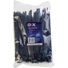 ACX1328 - OEX Black Nylon Cable Ties - 7.6mm X 200mm, Releasable - Pack Of 100 - SES Direct Ltd
