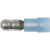 OEX Crimp Terminal Male Bullet Blue Terminal Size 4mm Polycarbonate 50 Pce - SES Direct Ltd