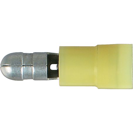 Oex Crimp Terminal Male Bullet Yellow Terminal Size 5mm 50 Pce