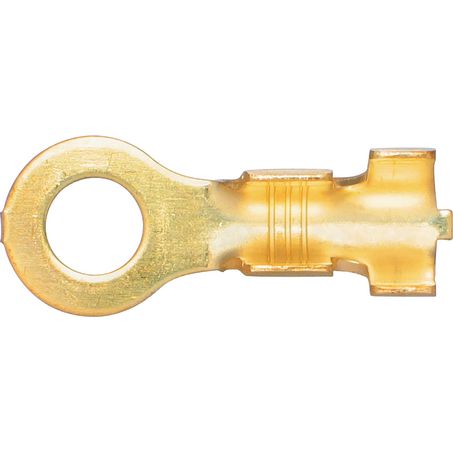 Oex Crimp Terminal Ring Brass Id 6mm Non Insulated 100 Pce