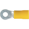 ACX3058 - OEX Crimp Terminal Ring Yellow Id 4.3mm Vinyl 100 Pce - SES Direct Ltd