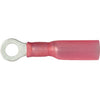 ACX3175 - OEX Crimp Terminal Ring Red Id 4.3mm Heat Shrinkable 50 Pce - SES Direct Ltd