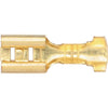 Oex Female Blade Brass Terminal Entry 5 X 0.8mm Non Insulated 100 Pce - SES Direct Ltd