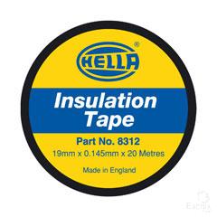 8312 - Hella Insulation Tape 20m Roll Black