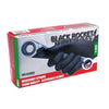130004 - Black Rocket Nitrile Gloves 100 Pack - Extra Large - SES Direct Ltd
