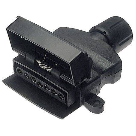 OEX Trailer Socket 7 Pin Flat Plastic (Female)