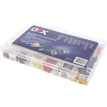 ACX1739 - Oex Ultimate Fuse Assortment Kit - 388 Pieces