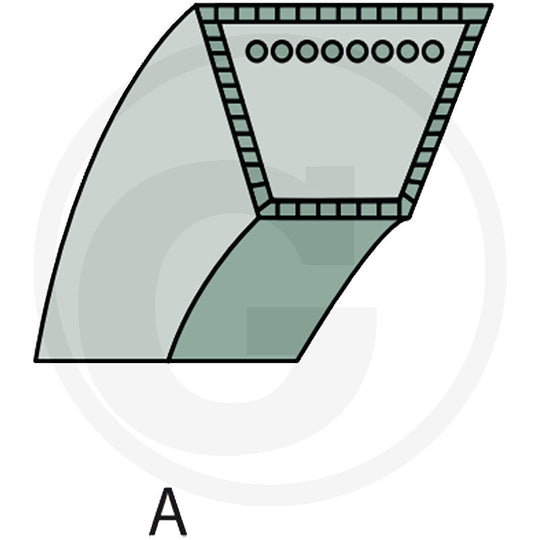 Belt-V Ha 13X2600Li - (2630LW)