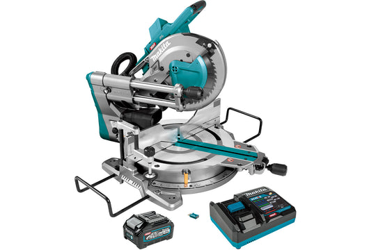 Makita LS004GM101 40V XGT Brushless 260mm Slide Compound Mitre Saw - Kit