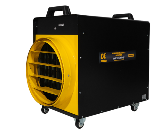 BE Industrial Electric Space Heater – 30kW 3-Phase | Heavy-Duty Heating Power