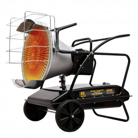 Be 36.6 Kw Silent Drive Radiant Diesel Heater