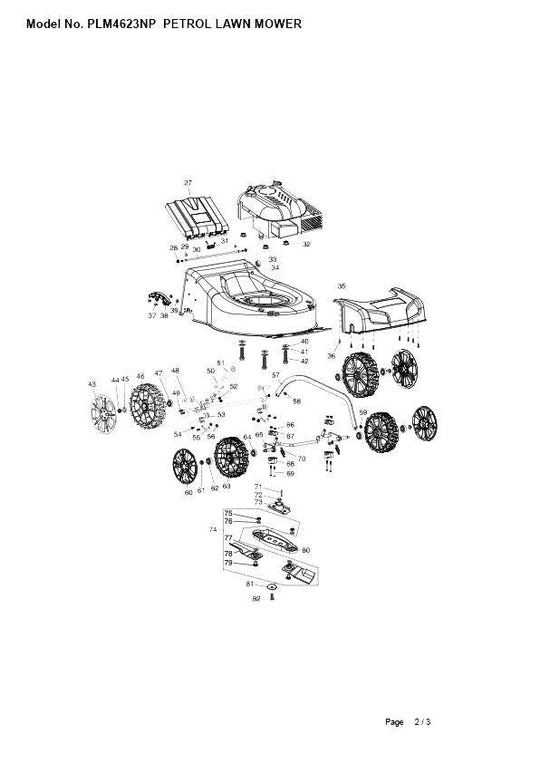 Makita Blade Carrier 671 179 603