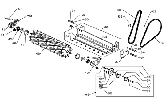 Cylinder Assy- Cut, Key, 500, Golf