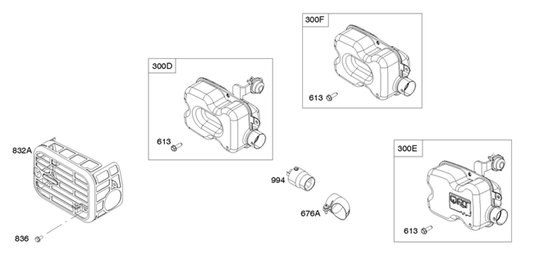 Briggs and Stratton Muffler 594108