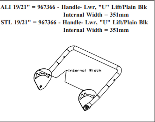 Masport Lower Handle 967366