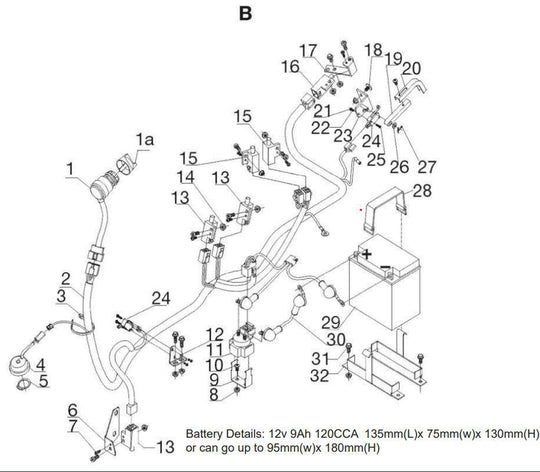 Masport R7 Starter Relay #416120