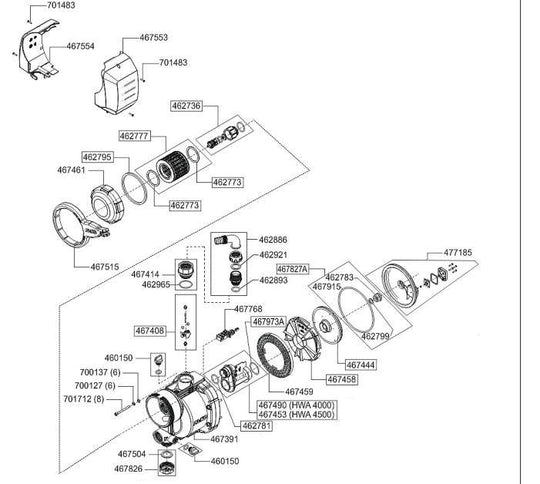 End Cap-Pump #467461