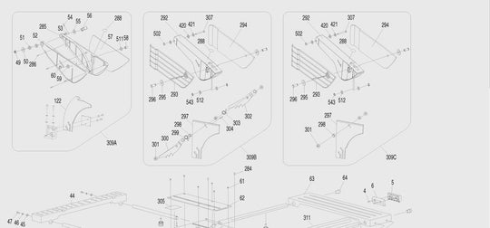 Makita Blade Guard Assembly Mlt100 #Jm27000053