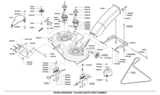 Masport Deck Wheel 514887