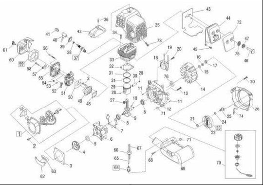 Starter Assy #462554