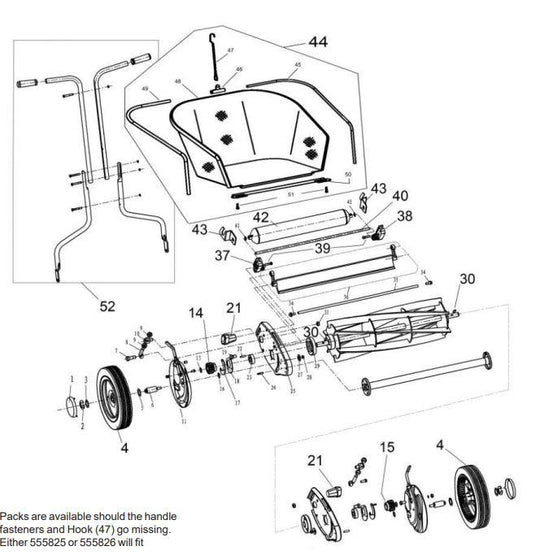 Masport Cleveland Screw M8X30(Coachbolt)460H/Mow #549823