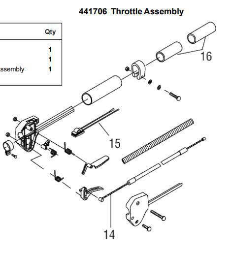 Solo Throttle Assembly Throttle Assy