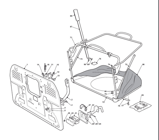 SCREW KIT, GGP ESTATE 7122 #382180110/0