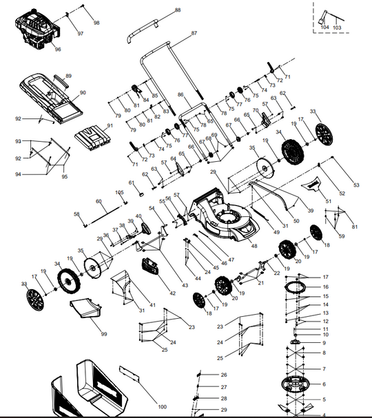 Handle Bracket Left Plm5116P #671015130