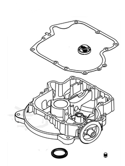 Briggs & Stratton Sump Cover Oil Pan 592849