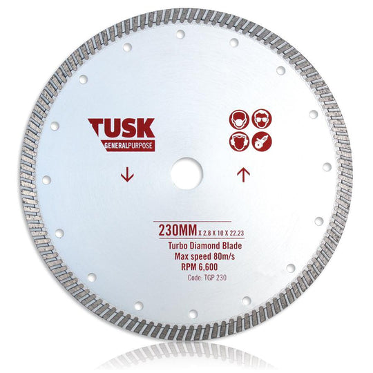 Concrete/Asphalt Diamond Blade TGP 230 - 9"