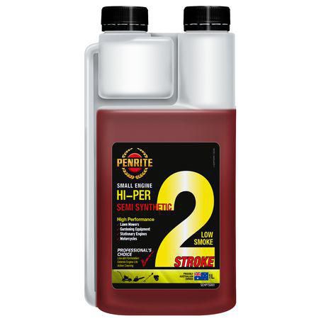 Penrite Hi-Per 2 Stroke Small Engine Oil 1L – Low Smoke / Low Ash