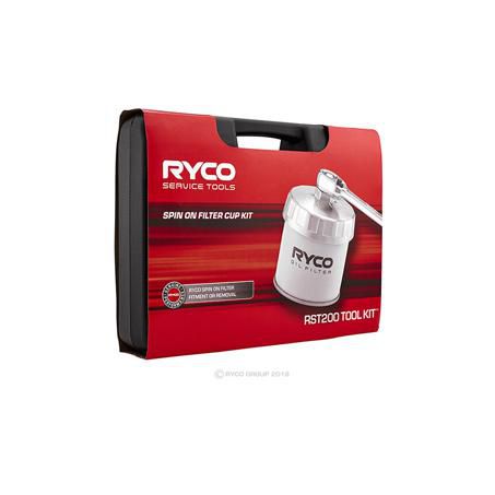 RST200 Ryco Spin On Oil Filter Removal Cup Kit – Suits 65–101mm Filters