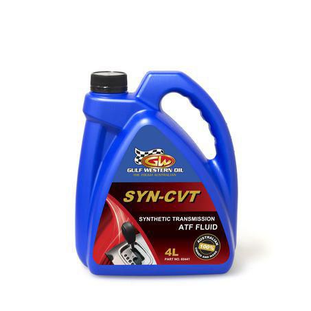 Gulf Western Syn-CVT Full Synthetic CVT Fluid – 4 L