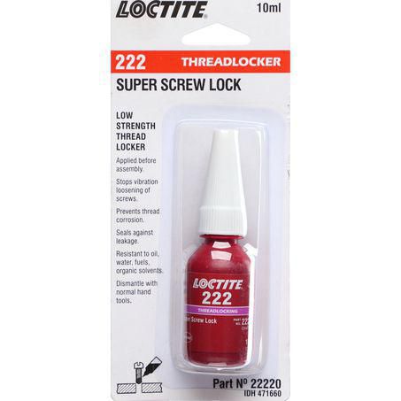 Loctite 222 Threadlocker 10Ml