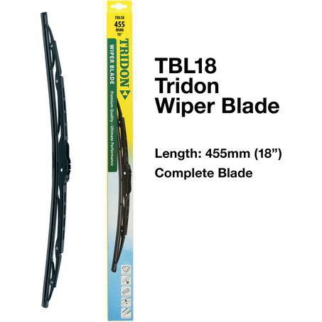 Tridon TBL18 Wiper Blade – 455mm (18")