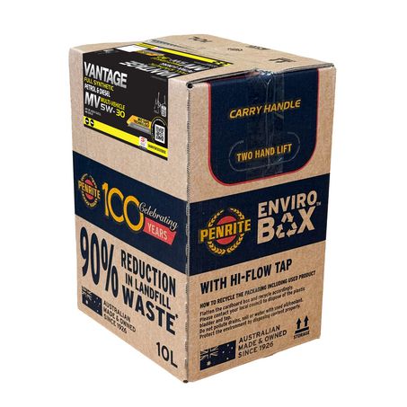 Penrite VANTAGE MV 5W-30 Full Synthetic Engine Oil – 10 L E-Box