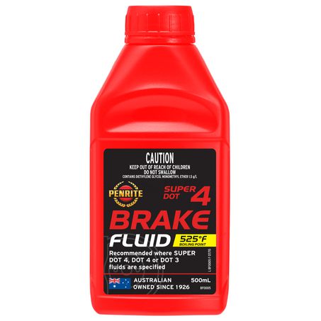 Penrite Super DOT 4 Brake Fluid 500mL